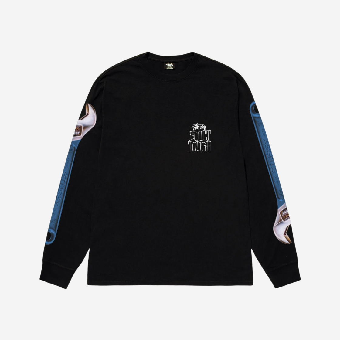 ★関税込★Stussy★Stussy Wrench LS T-Shirt★Black★ 스투시 Stussy Wrench LS T-Shirt Black - 위시버킷