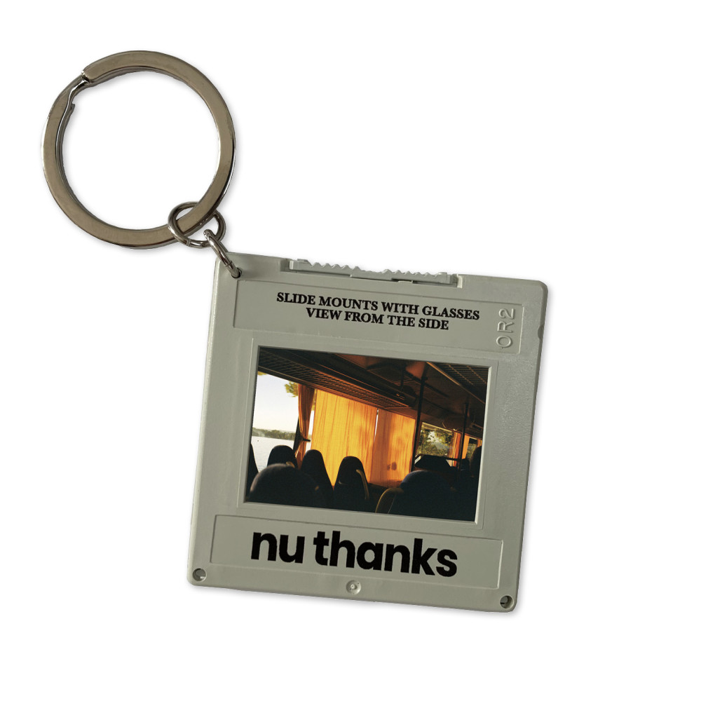 누땡스 Slide Mount Keyring _ 001. Orange Curtain - 위시버킷