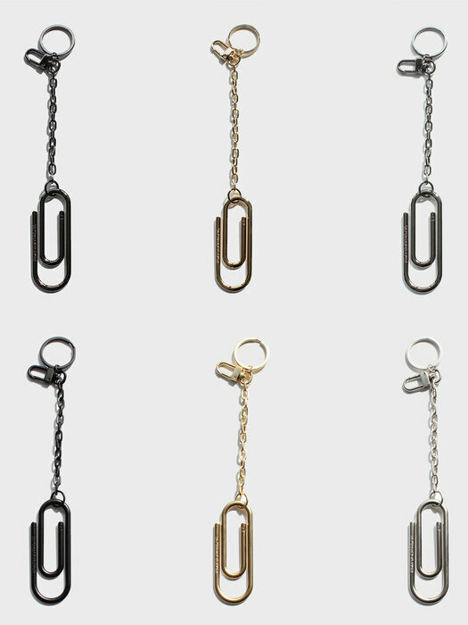 세러데이일레븐 BIG PAPER CLIP KEY-RING L - 위시버킷