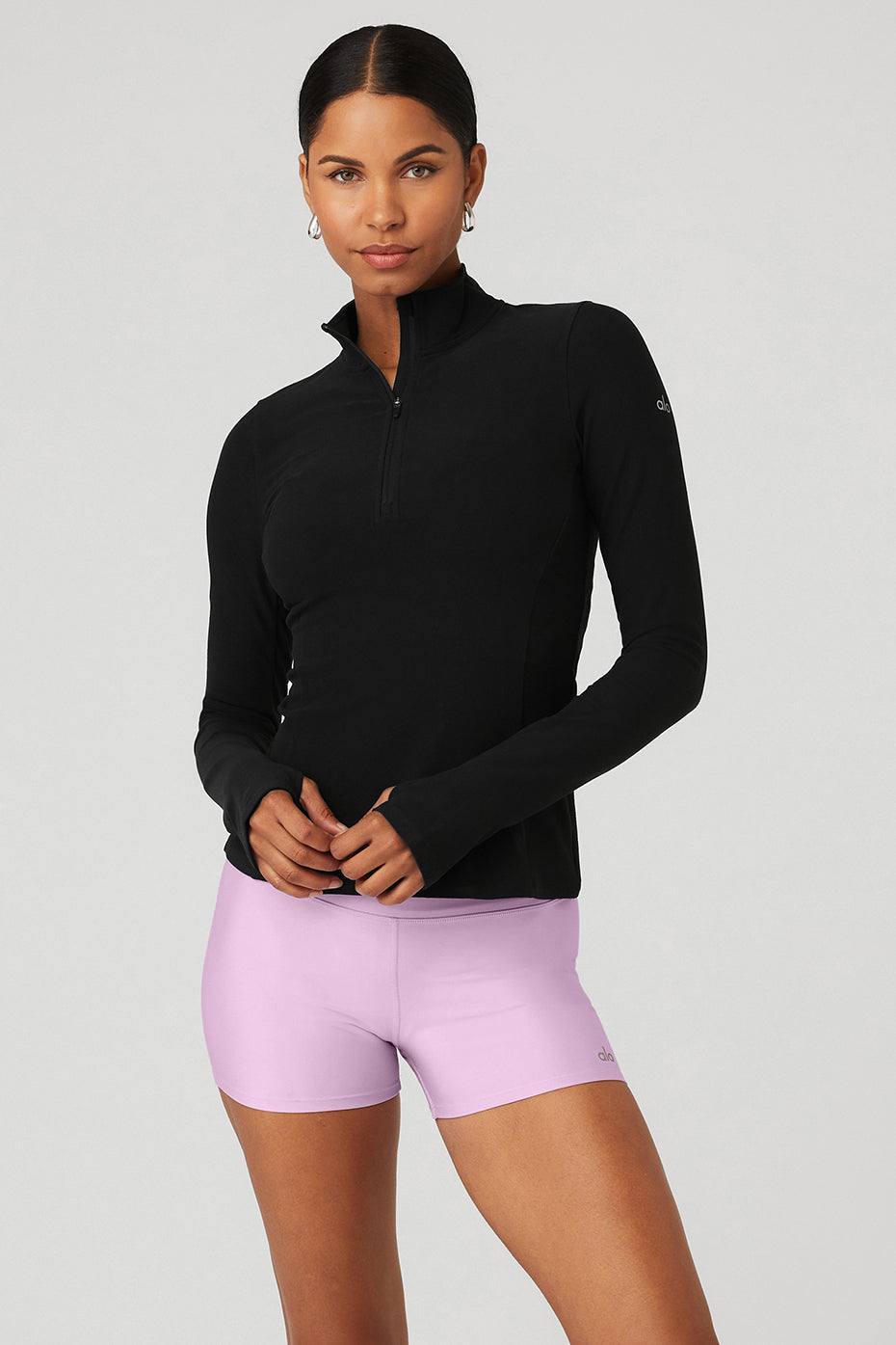 【Alo Yoga】Alosoft 1/2 Zip Rapid Pullover Alo Yoga Alosoft 1/2 Zip Rapid Pullover | David Jones
