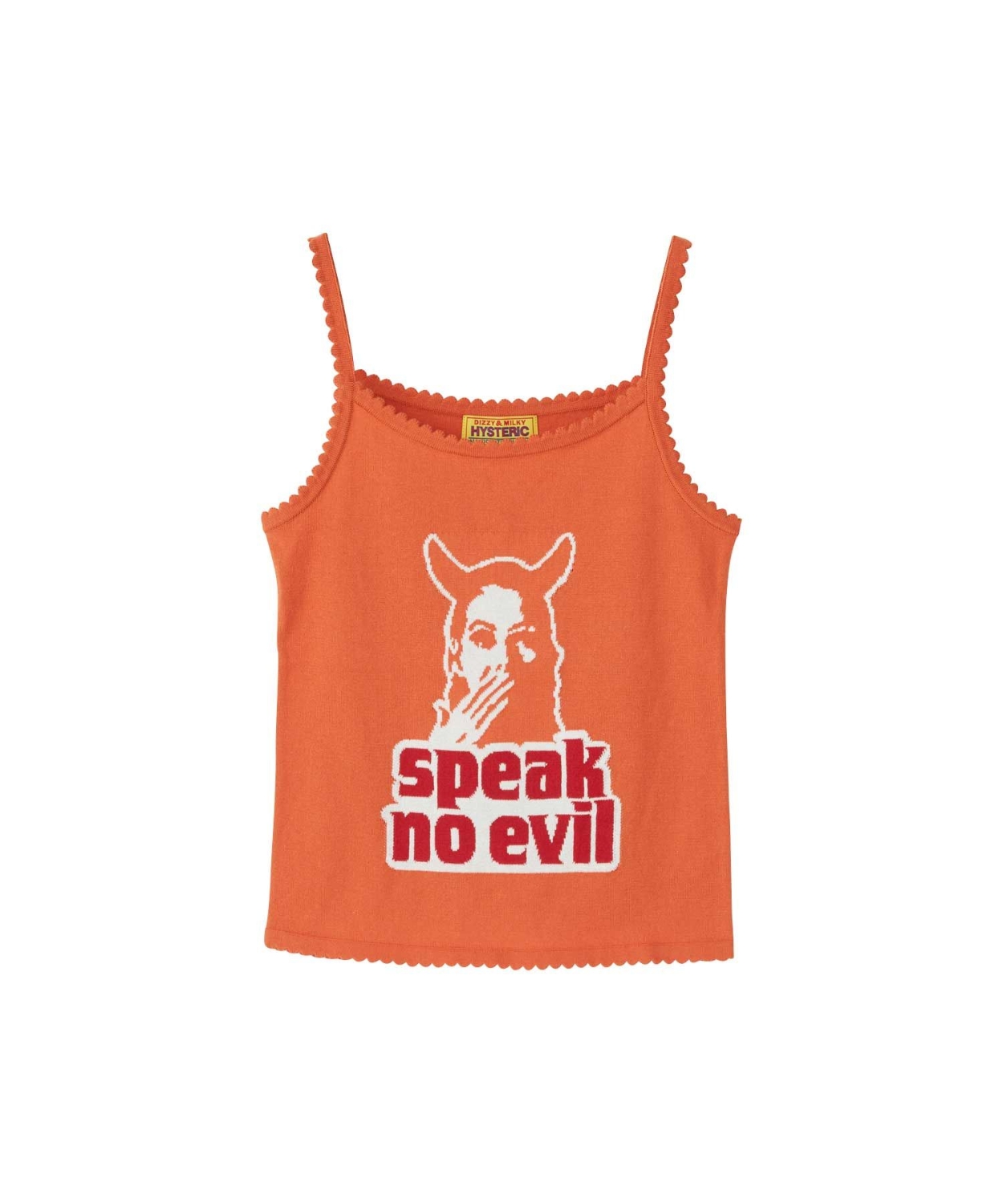 hysteric glamor SEE NO EVIL キャミソール HYSTERIC GLAMOUR SEE NO EVIL キャミソール - メルカリ