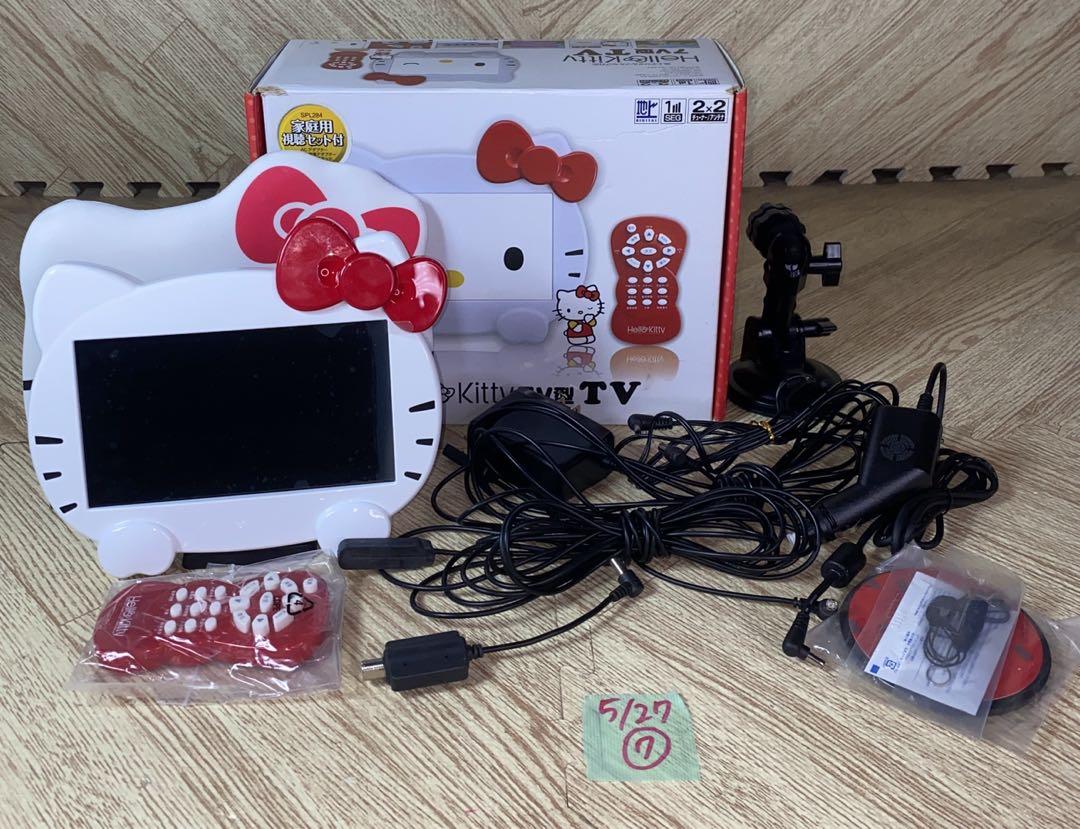 헬로키티 \廃盤/ セイワ ハローキティ 7V型WVGAワンセグTV KTV1000F