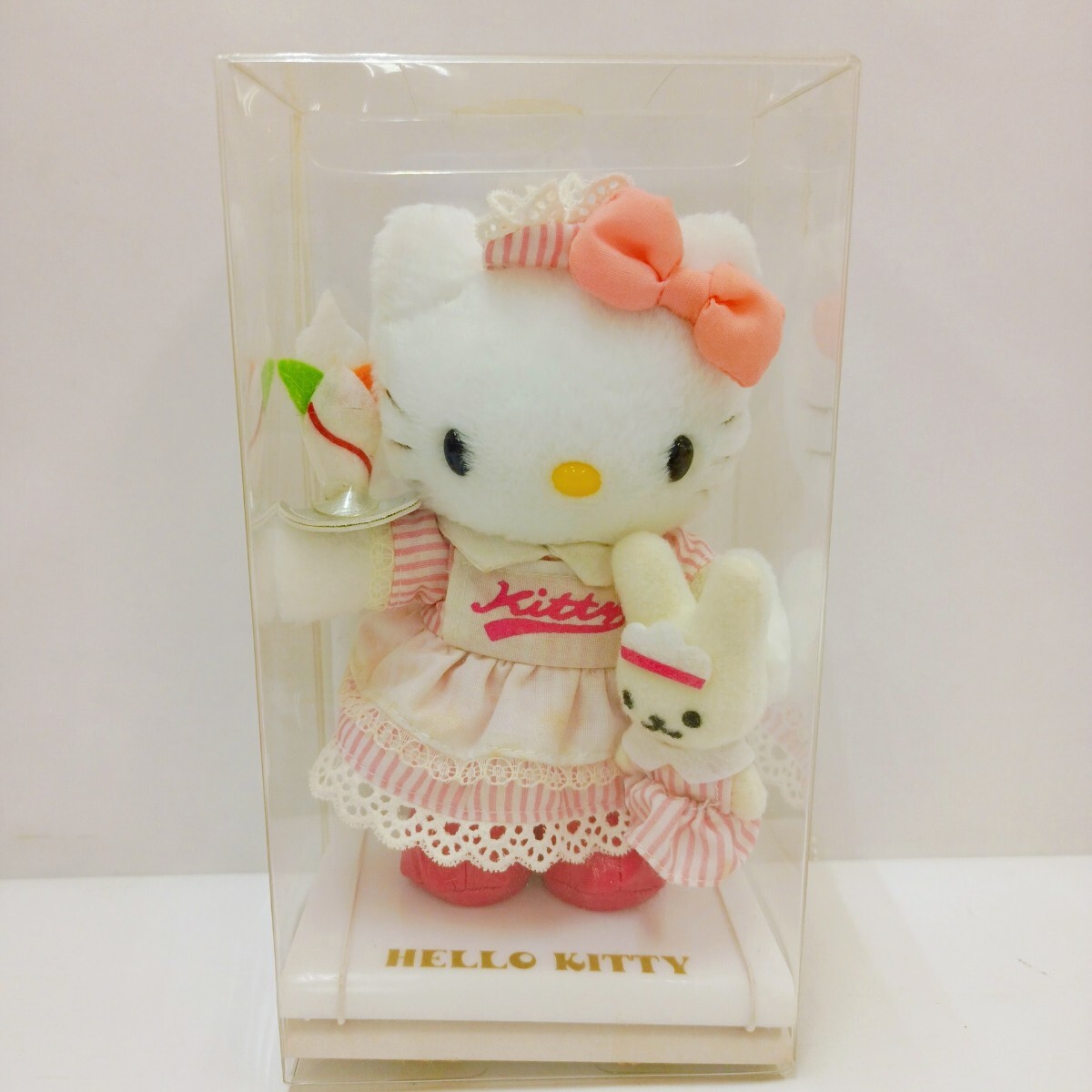 希少ハローキティ&ミミィ 28周年限定 28thフロッキー フィギュア