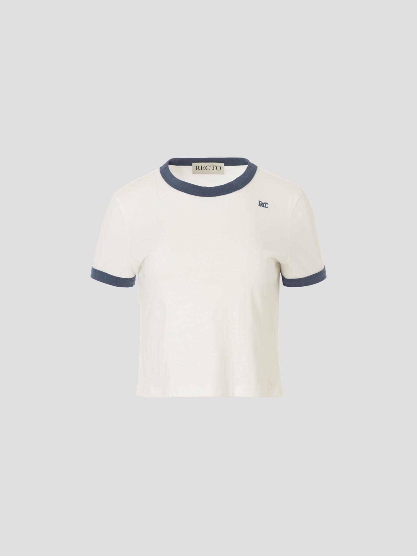 렉토 RC EMBROIDERY BABY T-SHIRT (OFF WHITE) - 위시버킷 