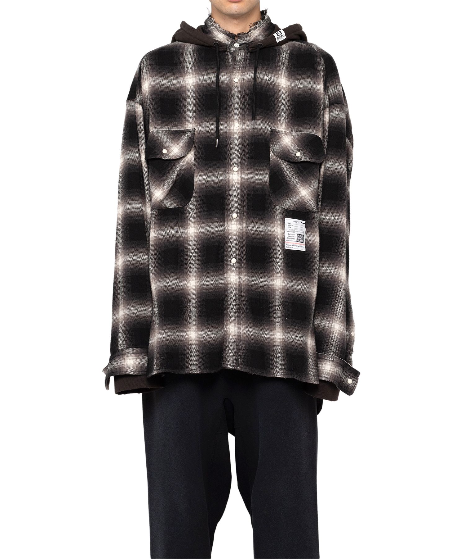 Midnight Scout Hooded Check Shirt