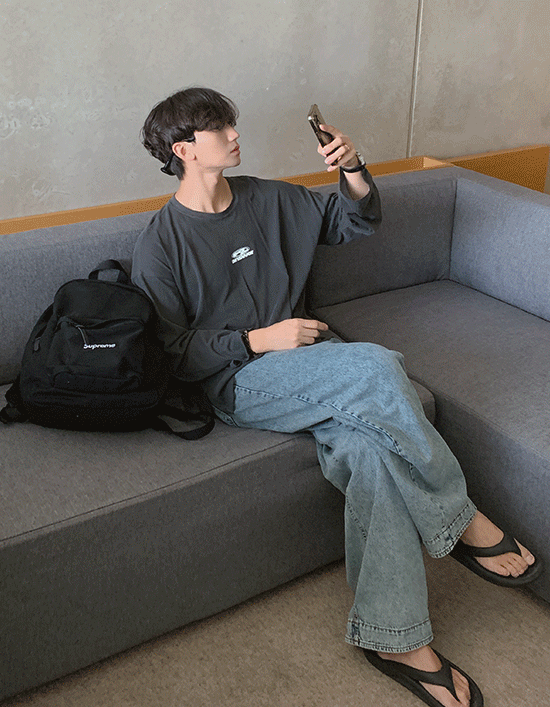 애즈클로 Preddie ANTHER Pigment T-shirt (4 colors) - 위시버킷