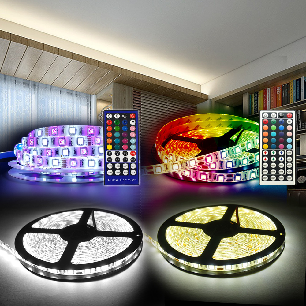그린맥스 슬림LED바 세트 5M 12V RGB 스트립 무드등 간접조명 - 위시버킷