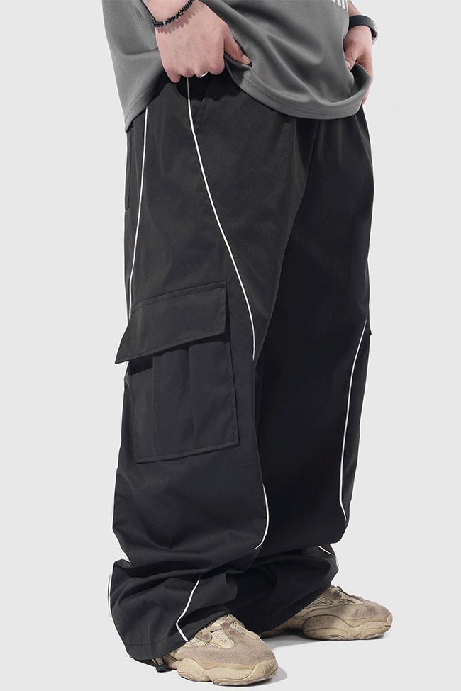 도즈 Piping Cargo Pants [3color] 위시버킷