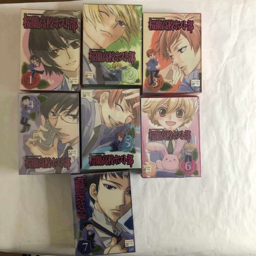 新品未開封　桜蘭高校ホスト部 DVDセット 1～7巻　初回特典版 桜蘭高校ホスト部DVD 1巻~7巻 - 위시버킷