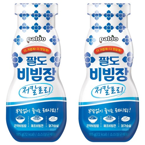 팔도 팔도 비빔장 저칼로리, 185g, 2개 - 위시버킷