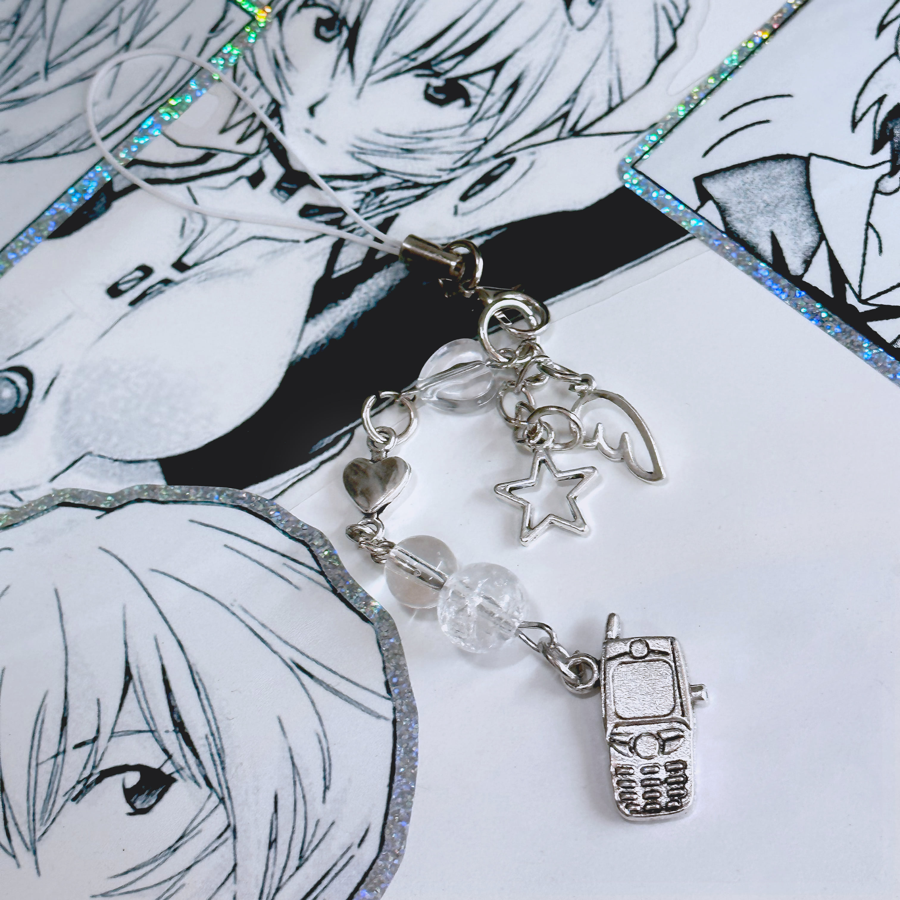 미래의미래 Angel wings phone strap 위시버킷