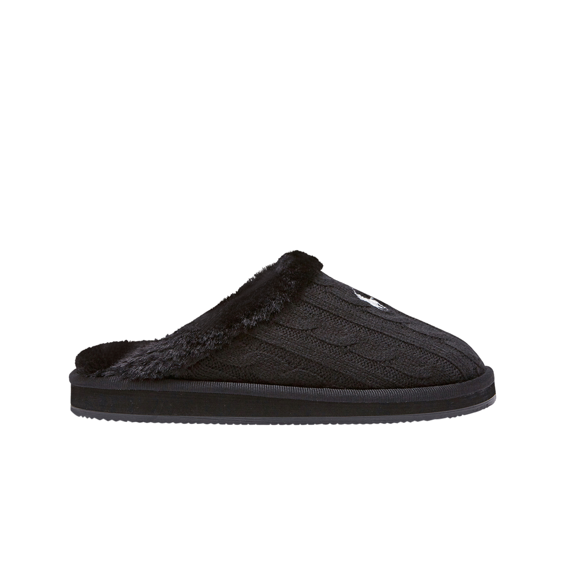 폴로 랄프 로렌 (W) Polo Ralph Lauren Kayleigh Knit Scuff Black 위시버킷