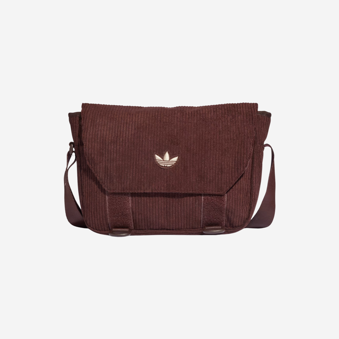 아디다스 Adidas NEXT+ Corduroy Messenger Bag Shadow Brown - 위시버킷