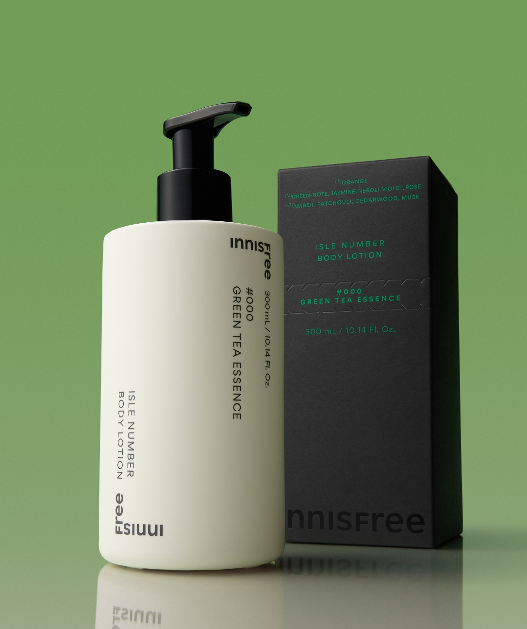 이니스프리 이니스프리 아일 넘버 바디로션 [그린티 에썽스] 300mL - 위시버킷