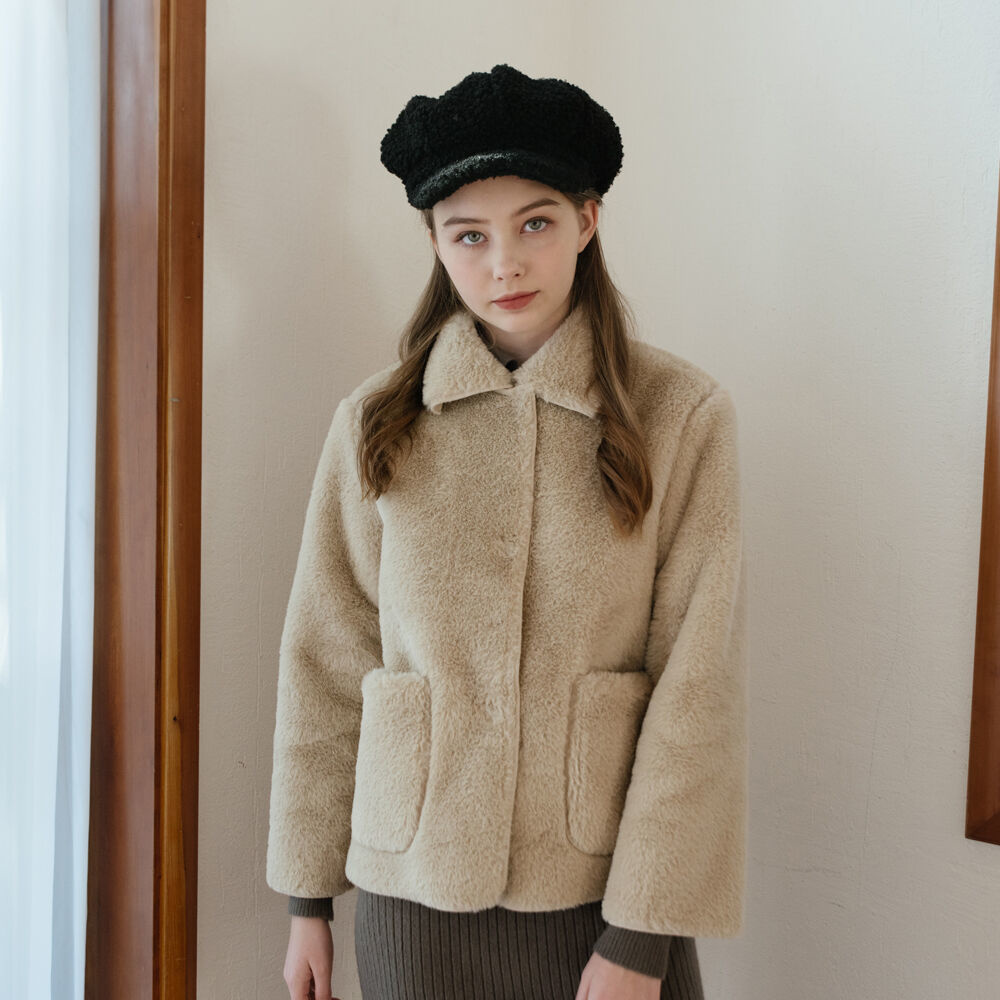 마네스 Melles Fur Jacket (3color) - 위시버킷