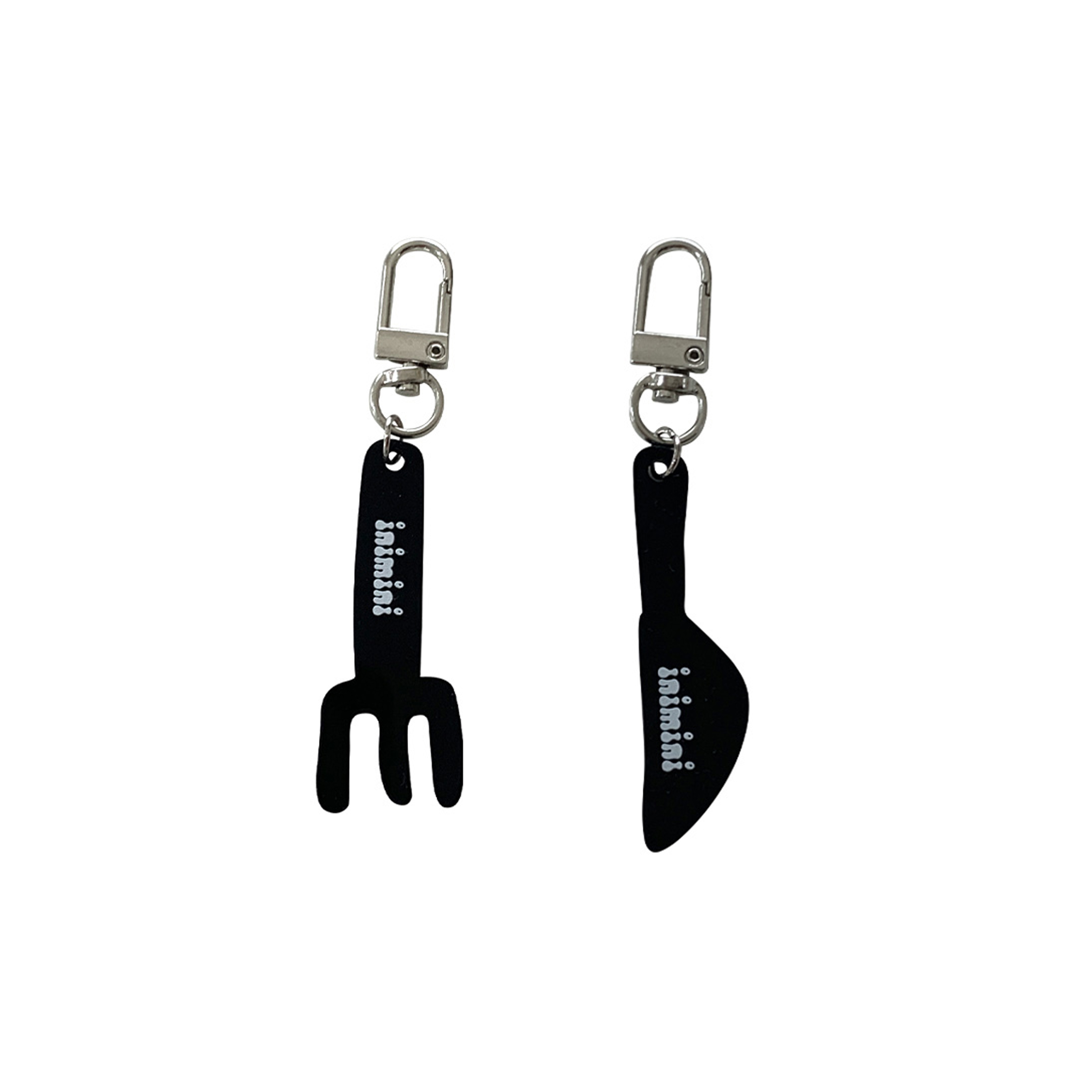 이니미니 Fork&knife keyring - 위시버킷