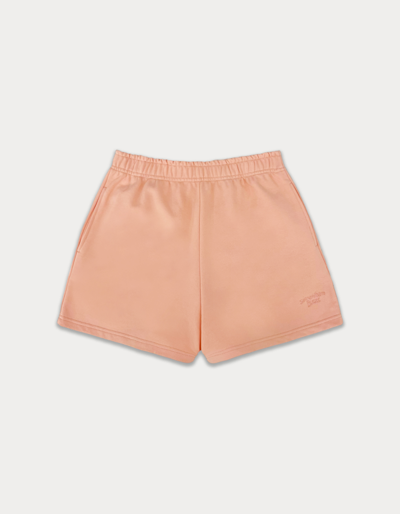 썸웨어버터 [3rd Order 6.4 출고] Essential sweat shorts - apricot - 위시버킷