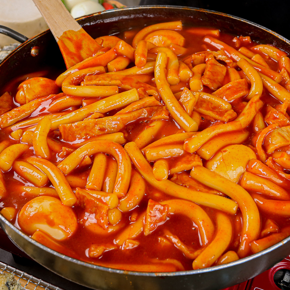모두의 레시피 호랭이 떡볶이 밀키트 밀떡 매운 530g - 위시버킷