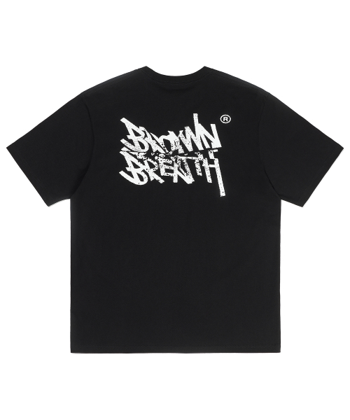 ★BROWNBREATH★ BROKEN TAG TEE BLACK BROKEN TAG TEE - BLACK - Brownbreath Online Store
