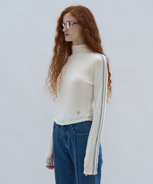 [미샤앤퍼프] STRING TRUMPET FLOWER 캡 슬리브 티 K3078U26-1BF