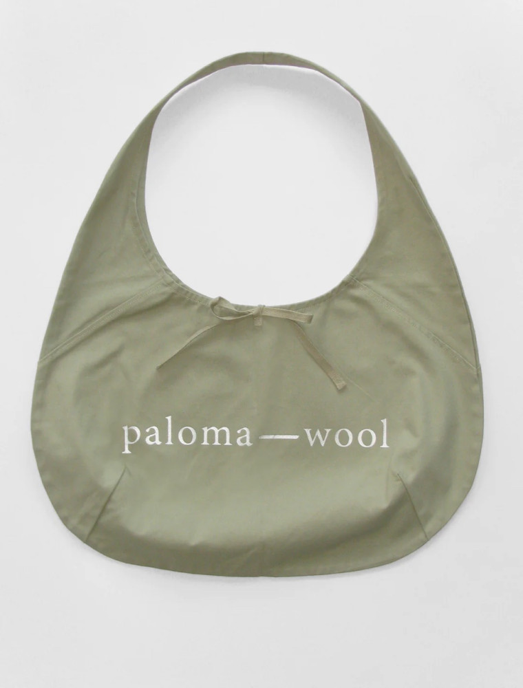 Palomawool eco bag | 후루츠패밀리 paloma wool エコバッグ オリーブ