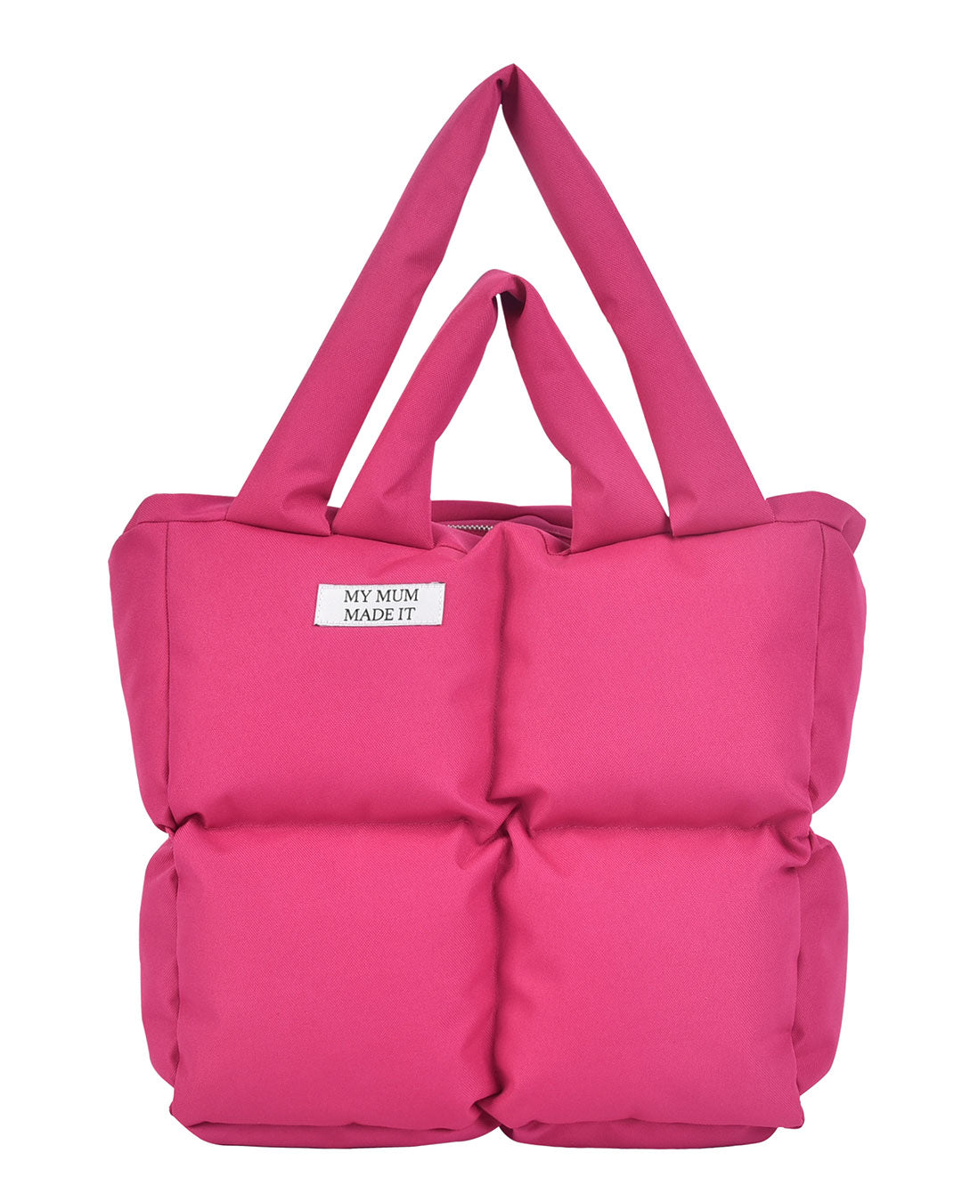 마이멈메이드잇 Puffer Tote Bag Hot Pink 위시버킷