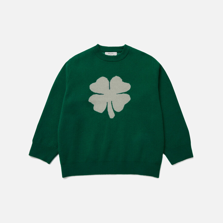 Our Legacy Clover Sweater 新品 OUR LEGACY POPOVER LUCKY CLOVER 54