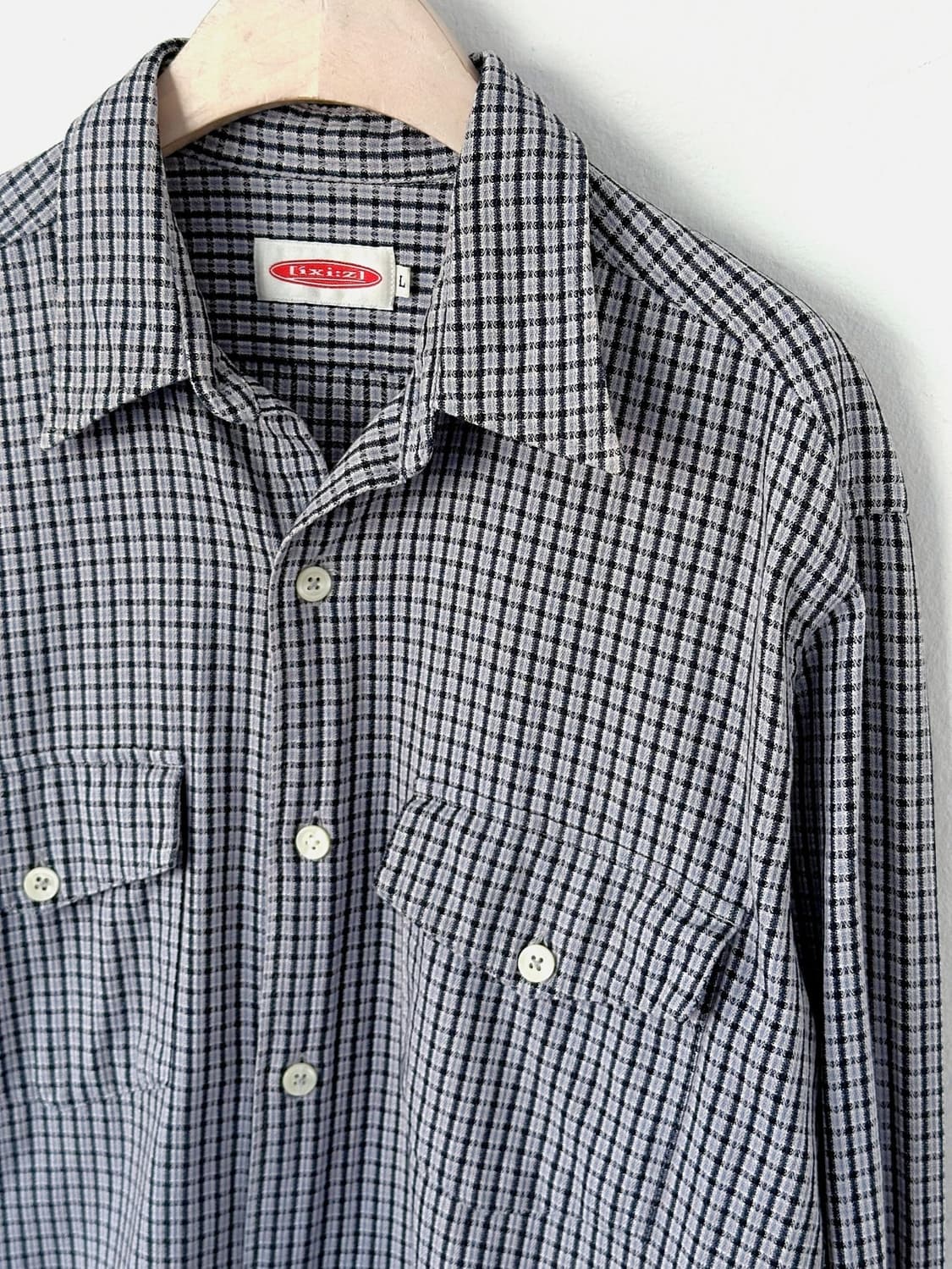 Cotton L/S Shirt Sunset Check main image 0