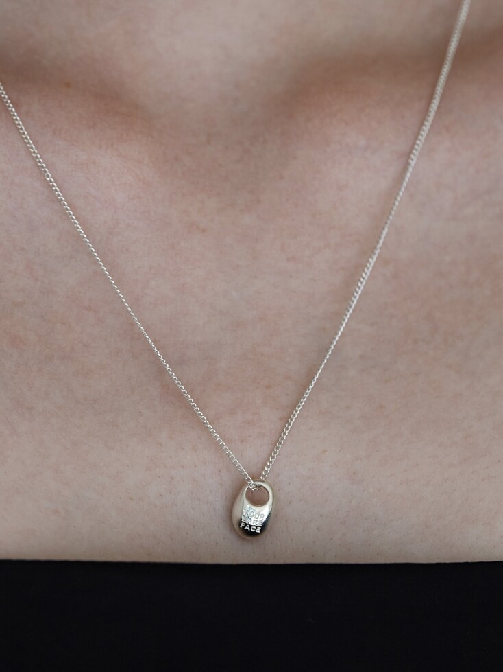 수리움 BARE NECKLACE 004(SILVER) - 위시버킷