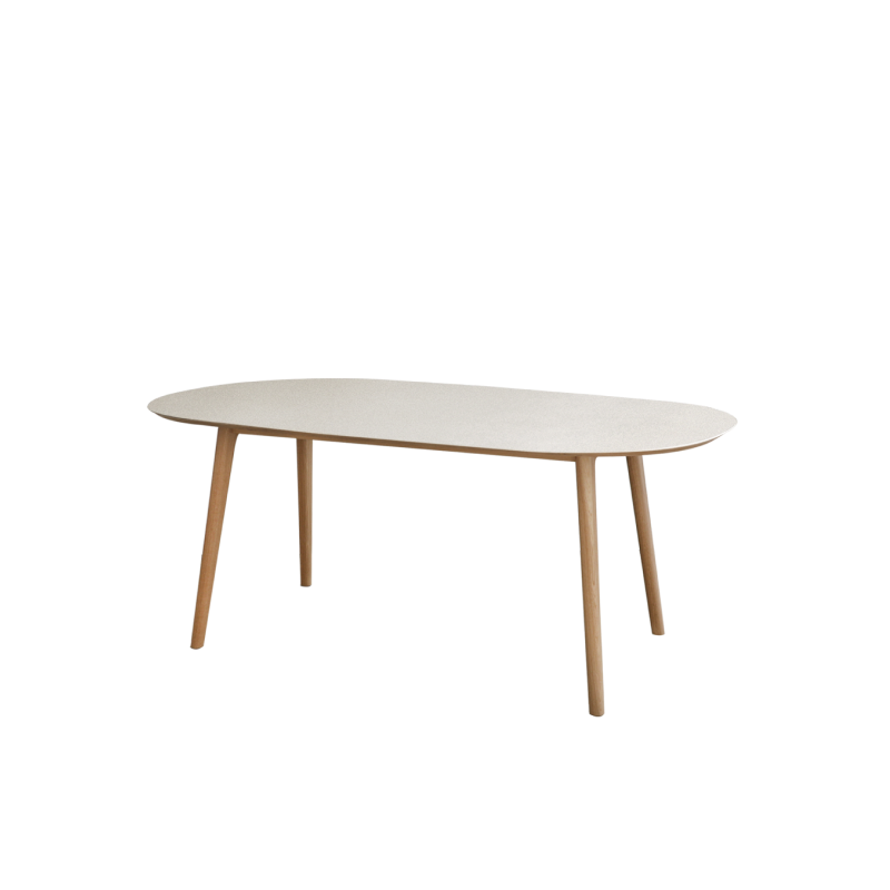 플랫포인트 DEER CERAMIC SOFT TABLE OAK - 위시버킷