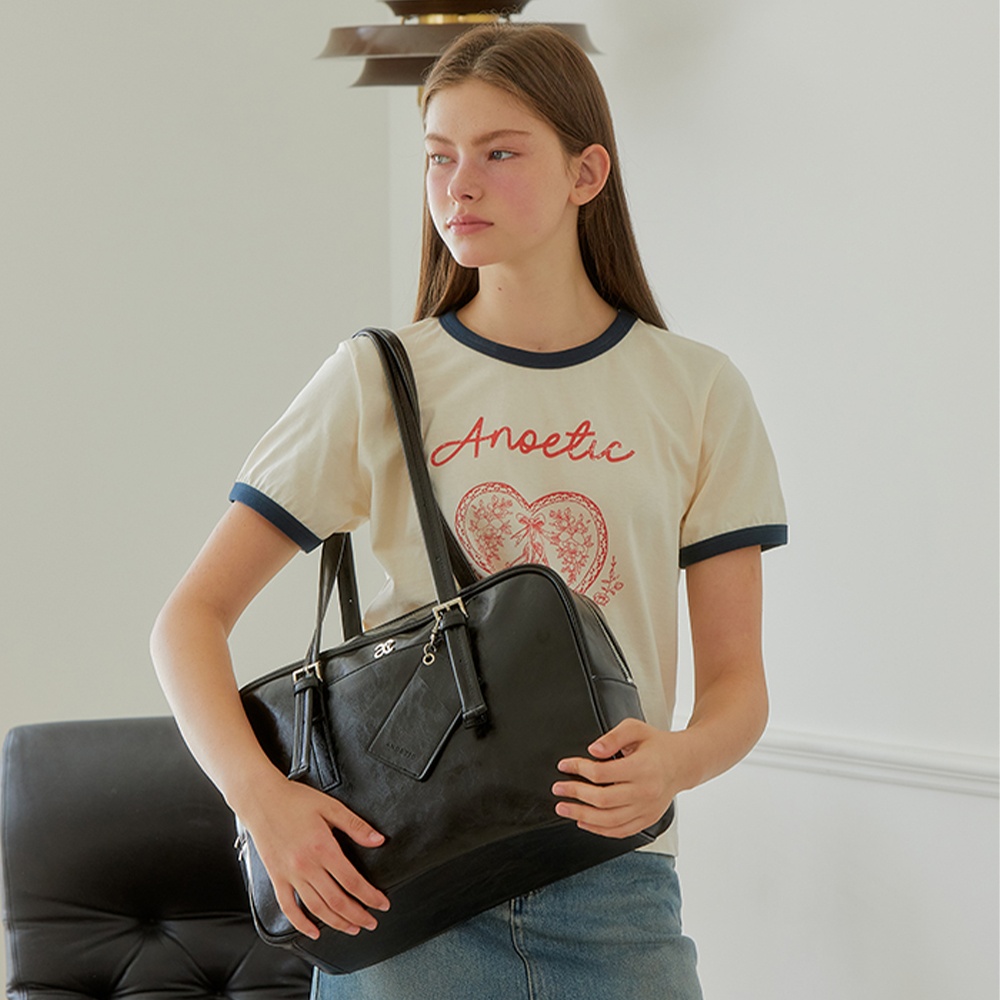 아노에틱 SQUARE MULTI SHOULDER BAG_BLACK - 위시버킷