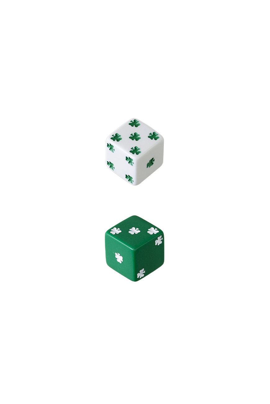 25mm Lucky dice 위시버킷