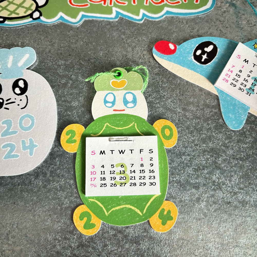 이티씨블랭크 2024 calender 위시버킷