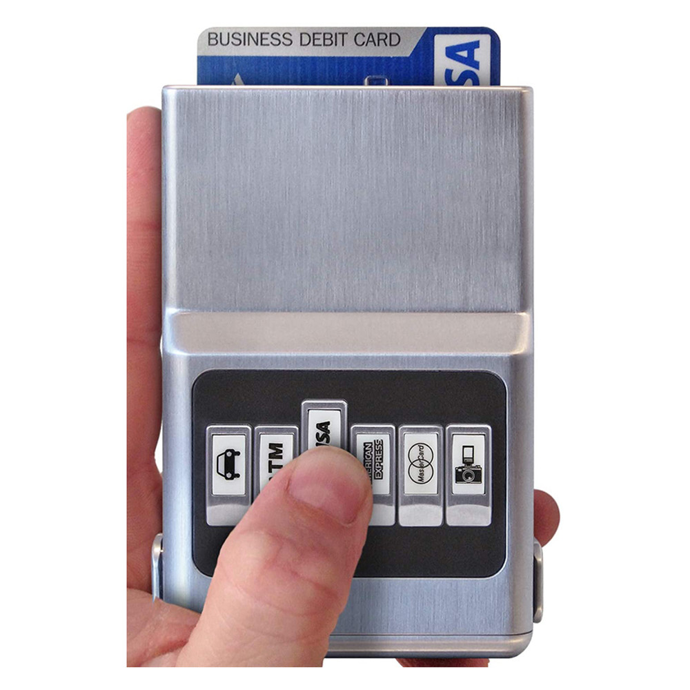 ACM 월릿 [당일출고]ACM Wallet 카드지갑 머니클립 Protek RFID Silver 정품 - 위시버킷