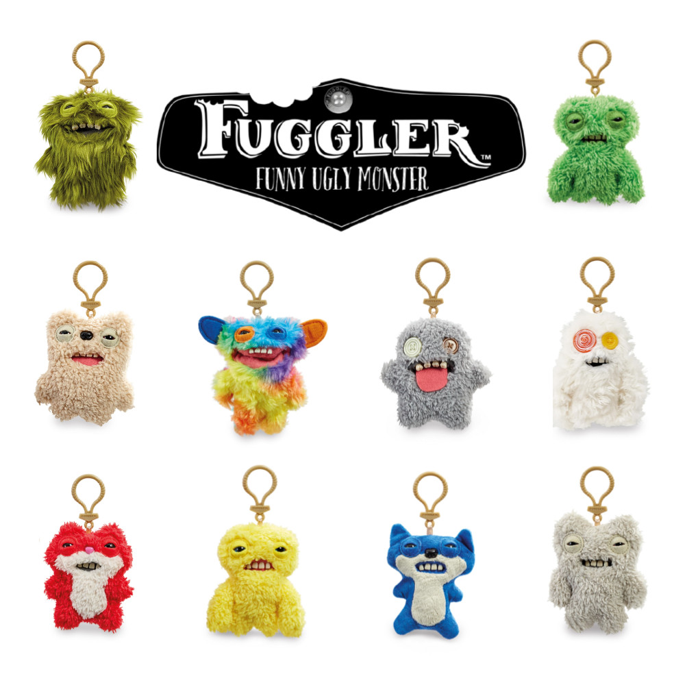 퍼글러 [일본직송] Fuggler 퍼글러 푸글러 인형 키링 키홀더 12cm 10종 이빨몬스터 이빨괴물 어글리몬스터 - 위시버킷