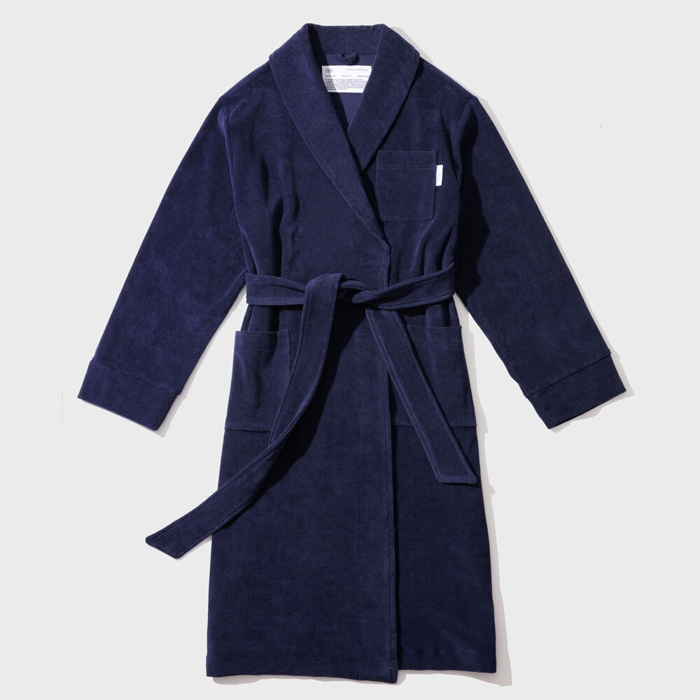 씨피티에스 [선물포장]UNISEX COMFY ROBE (NAVY)12월24일/예약발송 위시버킷