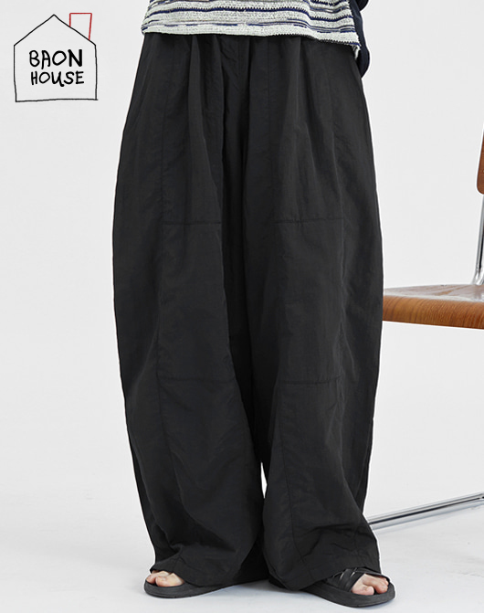 바온 [BAONHOUSE] Goven balloon pants (3color) - 위시버킷