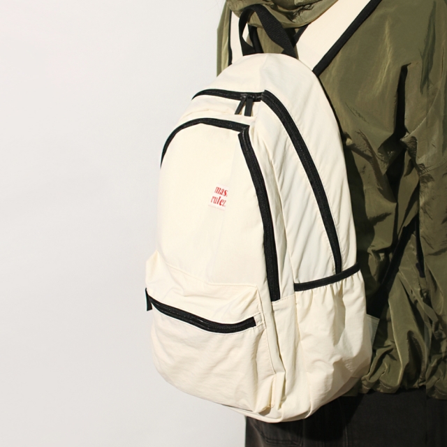 마스마룰즈 Layered backpack butter cream - 위시버킷