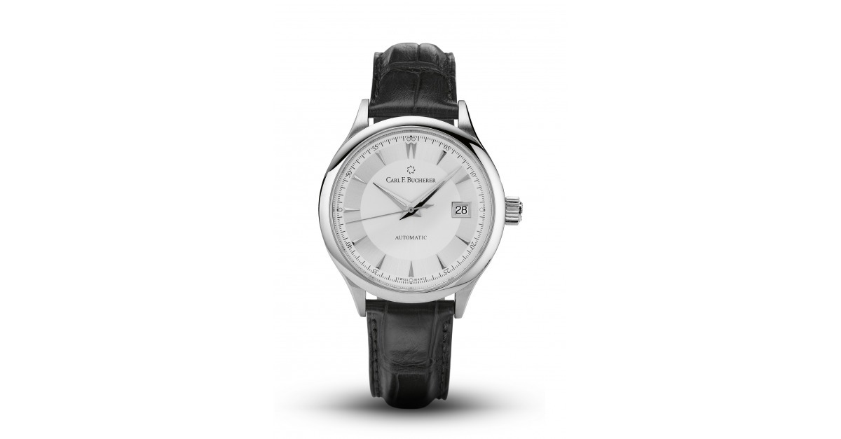 01 Bucherer Manero Autodate Carl Bucherer Manero Automatic Watch