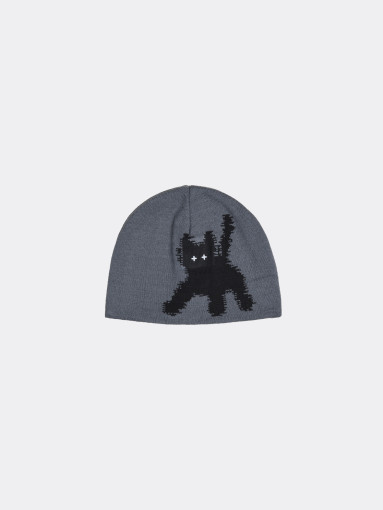 ★AEAE ★FLASHED CATS EYE BEANIE AEAE Flashed Cats Eye Beanie Gray: Playful Cool & Winter