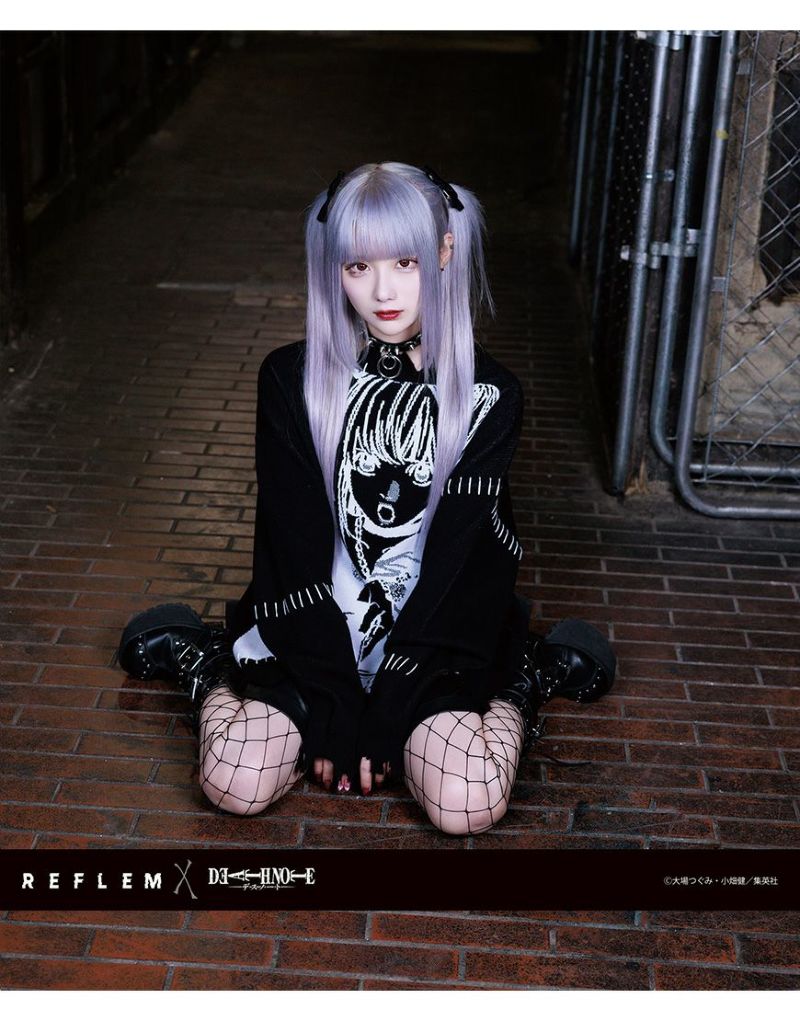REFLEM×DEATH NOTE ダメージニットソー(弥 海砂)