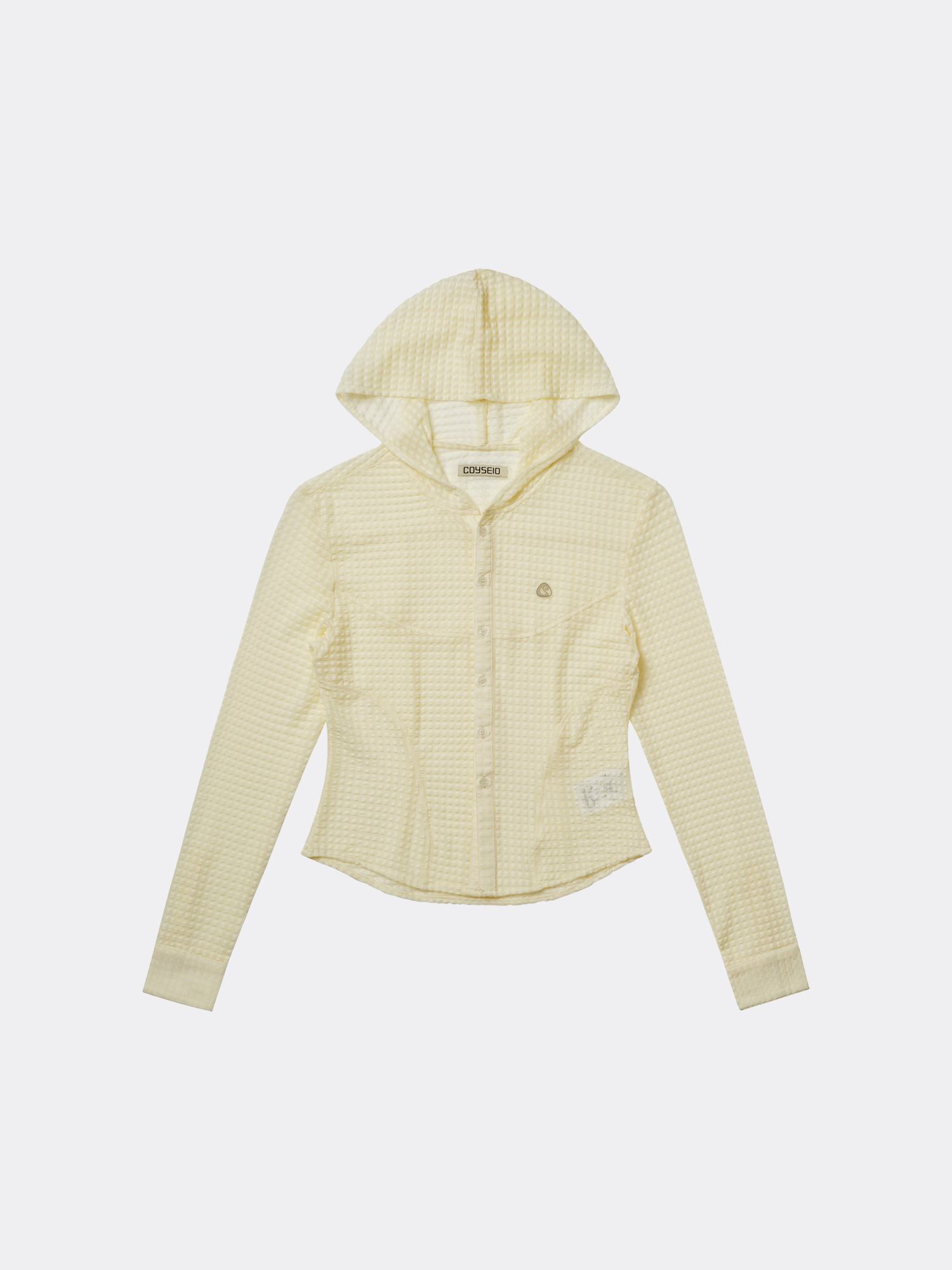 코이세이오 코이세이오 ROUND HOODIE SHIRTS-IVORY - 위시버킷